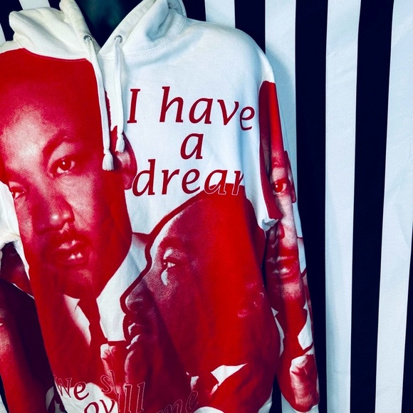 Supreme MLK Martin Luther King Jr. “I Have a Dream” Hoodie Sweatshirt - Picture 6 of 9